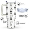 thumbnail image 3 of Cactus 40 Oz Tumbler with Handle Lid and Straw, Stainless Steel Double Walled Vacuum Insulated Cup, Cute Anniversary Wedding Birthday Gifts Tumbler for Women Men Friends Outdoor Indoor, 3 of 7