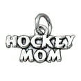 thumbnail image 1 of Sterling Silver 24" 1mm Box Chain Hockey Mom Pendant Necklace, 1 of 2