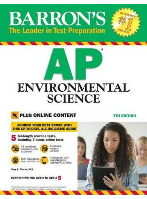 Pre-Owned,  Barron's AP Environmental Science with Online Tests, (Paperback)