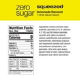 thumbnail image 4 of GLACÉAU Vitaminwater Zero Sugar Squeezed Lemonade Flavored Nutrient Enhanced Water Beverage 4 Pack 20 FL OZ Bottles, 4 of 5