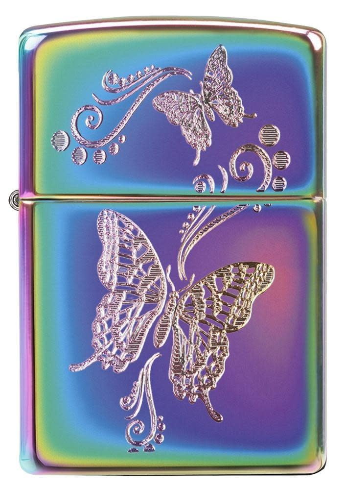 Zippo Butterflies Multi Color Pocket Lighter