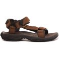 thumbnail image 2 of Teva Terra Fi Lite Men's Leather Hook And Loop Strap Sandal In Brown Size 10, 2 of 6