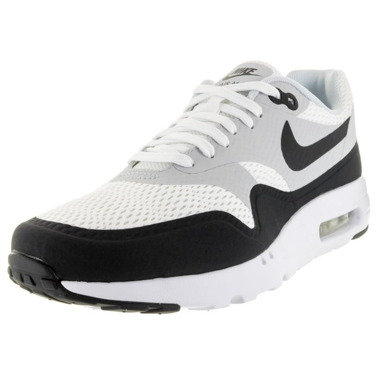 Nike Men's Air Max 1 Ultra Essential White/Anthracite/Pure Platinum Running Shoe Men