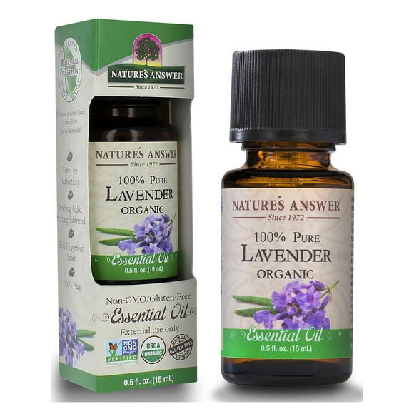 Aceite Esencial para Difusores Natures Answer Lavanda Orgánica 15 ml