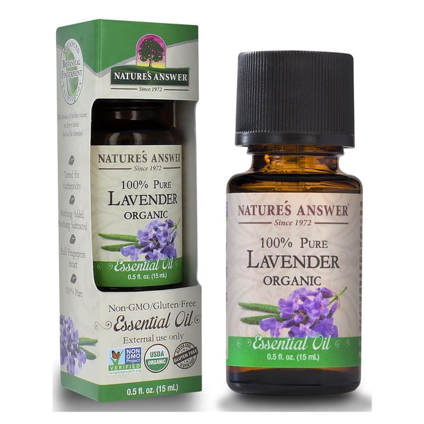 Aceite Esencial para Difusores Natures Answer Lavanda Orgánica 15 ml