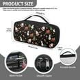 thumbnail image 7 of Jiueut Christmas Stethoscope Storage Bag Stethoscope Case for Nurse and Doctor Santa Claus Storage Bags with Zipper for Travel Stethoscope Bag with Carrying Handle, 7 of 7