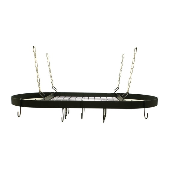 Range Kleen CW6000 Black Enameled Oval Pot Rack