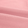 thumbnail image 6 of Olyvenn Womens Linen Shirts 2025 Summer Casual Button Down Lapel V Neck Roll Up Short Sleeve Tops Comfy Trendy Business Work Blouse Pink XL, 6 of 6