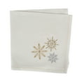 thumbnail image 6 of DII Sparkle Snowflakes Embroidered Napkin (Set of 6), 6 of 6