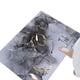 thumbnail image 5 of Alfombra de entrada de lujo con efecto bronceado de mármol Cinnamomum Algina, alfombra de entrada sencilla para baño, inodoro, absorbente, 5 of 6