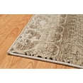thumbnail image 2 of United Weavers Weathered Treasures Area Rug 1800-40626 BEIGE Swirls Curls Waves Rows, 2 of 4