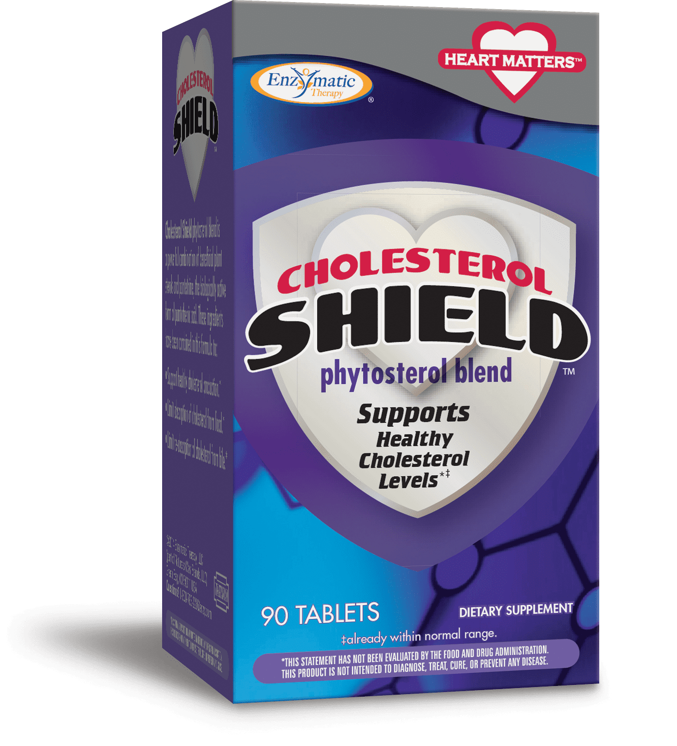 Enzymatic Therapy Cholesterol Shield Tablets, 90 Ct