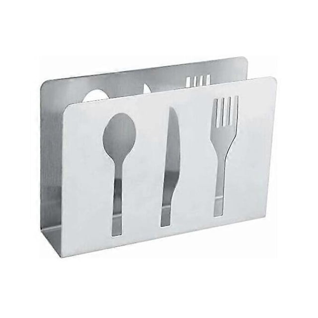 Paper Napkins, Stainless Steel Napkin Holder, Modern Art Napkin Holder,Vertical Napkin Rack, Paper Napkin Holder for Kitchen Handkerchiefs