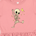 thumbnail image 4 of Inktastic Cute Dancing Skeleton Girls Toddler Dress, 4 of 5
