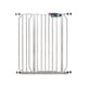 thumbnail image 1 of Regalo Easy Step extra alto Walk Thru Baby Gate, kit de bonificación, incluye kit de extensión de 4 pulgadas, 1 paquete de kit de montaje a presión y kit de montaje en pared, platino, 1 of 3