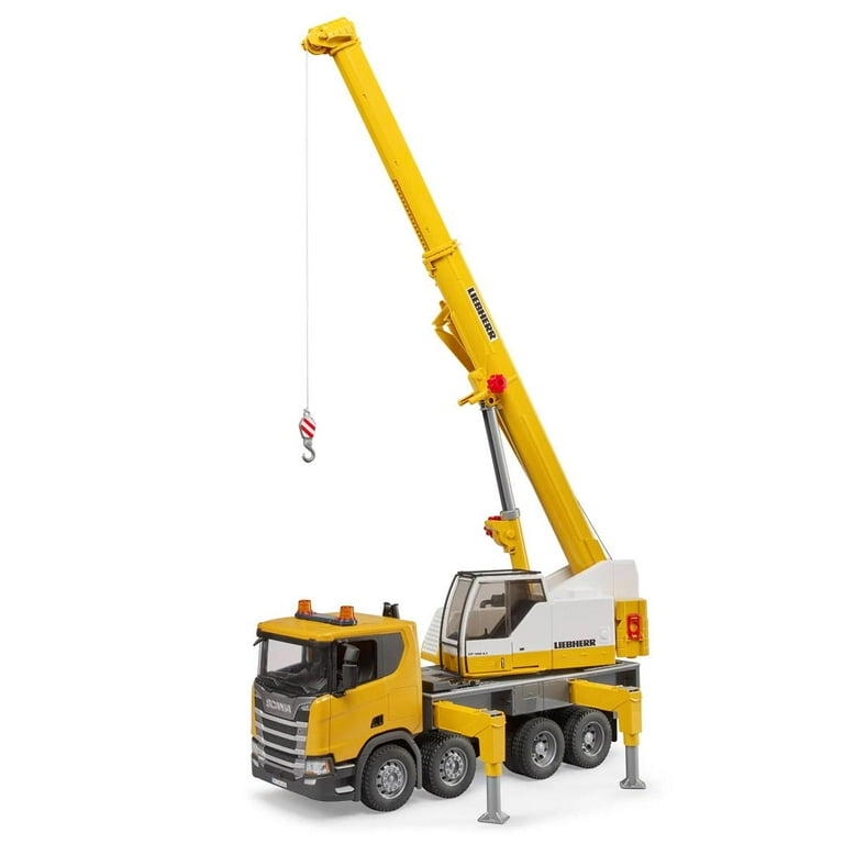 ブルーダー　MACK LIEBHERR クレーン Amazon.com: Bruder 02818 Mack Granite Liebherr Crane Truck : Toys