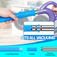 thumbnail image 5 of Dryer Vent Cleaner Kit with Flexible Lint Brush & Vacuum Hose Attachment, Deep Cleaning Dryer Duct, Removes Lint & Dust, Universal Fit for All Vacuums, 5 of 8