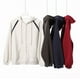 thumbnail image 4 of Autumn/Winter 380g Composite Cotton Raglan Hooded Sweatshirt with Zipper, Men's Preppy Style, Loose Fit, Color Block Coat, 4 of 4