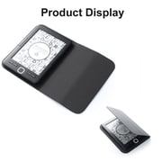 E-Book Reader 6 Glimmer-Free And Eye-Friendly E-Reader With Protective Case LED Display Light Lightweight Audio Video PDF Reader Black