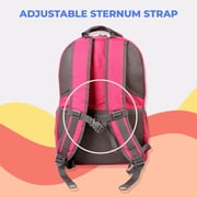 J World Womens Carment 16 Laptop Backpack, Pink