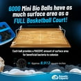 thumbnail image 3 of Aquatic Experts - 1" Bio Balls Filter Media for Aquarium and Pond, 200 Count with 4 Mesh Bag, 3 of 6
