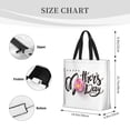 thumbnail image 3 of Fotbe Happy Mother's Day (3) Bolsa Tote con Estampado para Mujer, Bolsos con Cremallera, Bolsa de Hombro Casual de Gran Capacidad con Bolsillos Internos, 3 of 7