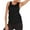 Black, variant on All Womens Womens Tops Pack New Outdoor Sports Vests for Women In Europe and America Loose I Shaped Vests and Fitness Suits