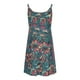 thumbnail image 4 of Vestido sin mangas con estampado floral sin mangas con cuello en V de cintura media de verano de moda sexy para mujer Pompotops ghjkhdj8710, 4 of 9