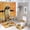 style-51, variant on Cartoon Penguin Is Dancing 4 Pcs Shower Curtain Sets with Rugs Toilet Lid Cover And Bath Mat Couple Penguins Lovers Durable And Waterproof for Bathtub Decor