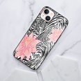 thumbnail image 4 of Funda decorativa de piel de cebra con estampado animal para iPhone 14, carcasa de TPU para iPhone 14 con cámara dual, 4 of 7