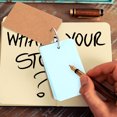 thumbnail image 4 of TEHAUX 350 Pieces Note-taking Memo Card Blank Word Cards Assorted Color for Giving, 4 of 4