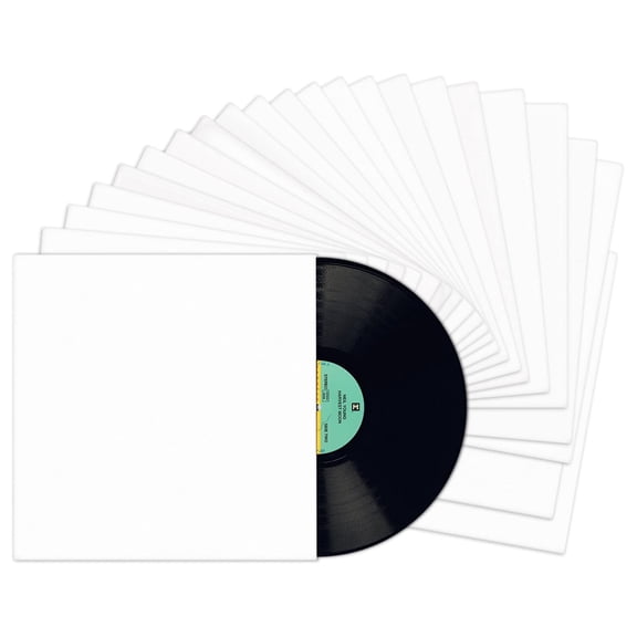 Prosumers Choice | Tunephonik 12" Lp Vinyl Record Jackets - White Coated W No
