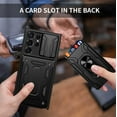 thumbnail image 5 of for Samsung Galaxy S23 Ultra (Not S23) Case Sliding Window Case with Card Holders, Cover with Slide Camera Protection Built-in Magnetic Kickstand Case for Samsung Galaxy S23 Ultra LJK Black, 5 of 9