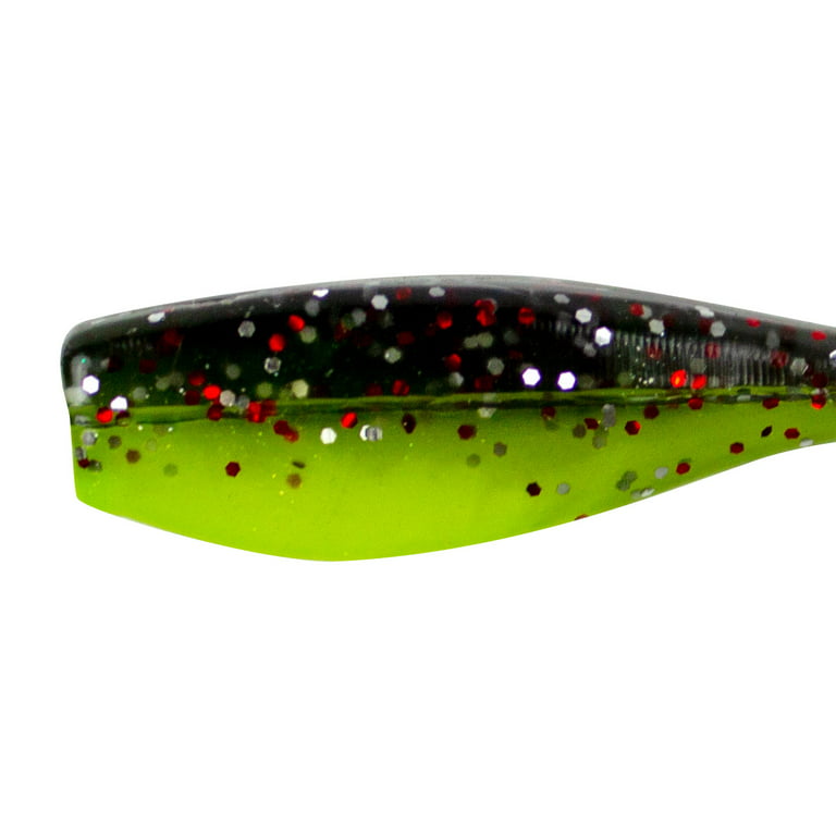 Bobby Garland Baby Shad 2 Licorice/Chartreuse Pearl