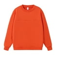 thumbnail image 4 of uvwlwu Sweatshirts Heavyweight Crewneck Sweatshirt For Oversized Color No Hood Pullover With Contrast Panels Casual Streetwear Top Winter Clothes(Size:M), 4 of 4