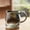 Coffee, variant on Pottery Coffee Mugs Creative Shaped Ceramic Coffee Mug - Food Grade, Heat Insulated, Portable & Stylish for Home/Office/Travel
