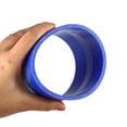 thumbnail image 6 of Unique Bargains 95-102mm 3.7"-4" ID Straight Silicone Reducer Hose Silicone Hose Coupler Intercooler Tube Blue for Car, 6 of 6