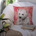 thumbnail image 3 of Love Design with Dog Fabric Decorative Pillow, 3 of 4