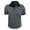 Dark Gray-04, variant on Rvwovn Men's Collared Shirt with Pocket, Golf & Business Short Sleeve T-Shirts for Outdoor and Work
