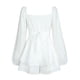 thumbnail image 2 of WILLBEST Vestidos Floreados para Mujer Culottes para Mujer Vestido Corto de Manga con Cuello En U Pantalones Cortos Casuales de Color Sólido Mediana, 2 of 3