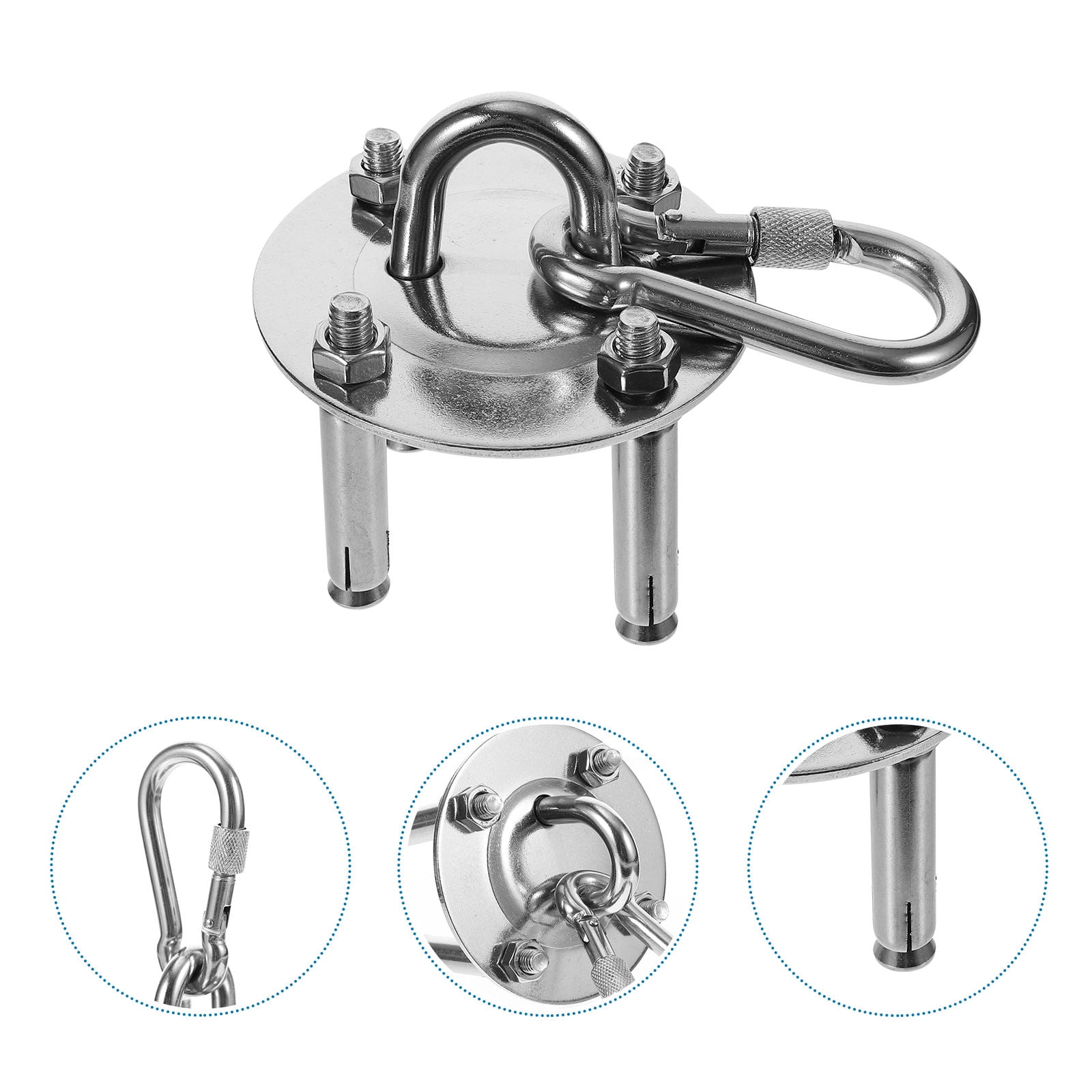 2 Sets Hanging Swing Hook Hooks Outdoor Aerial Hangers Baby
