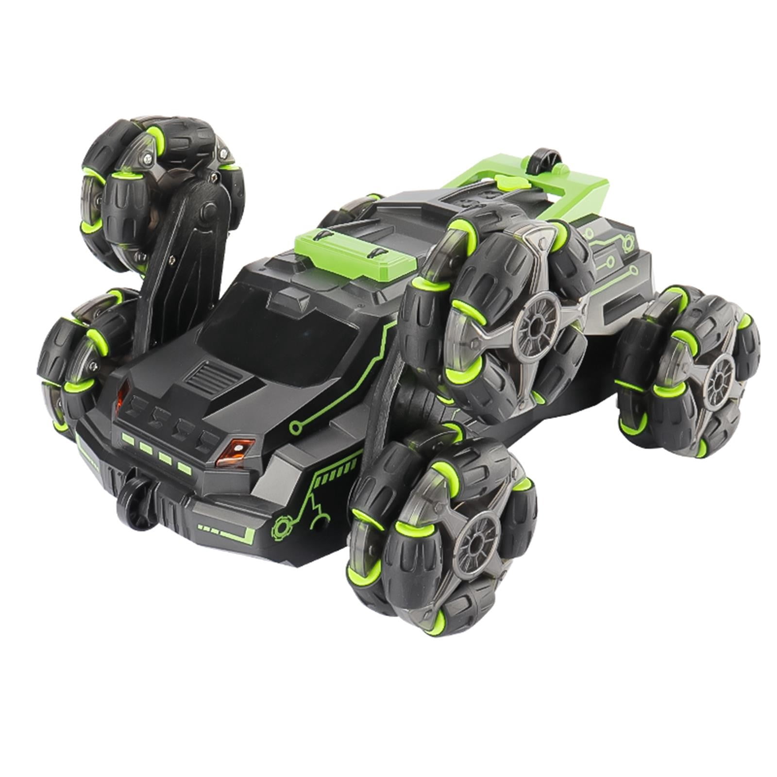 XFGOU Remote control vehicle Toys and Hobbies Arm Swinging Six Wheel Stunt Car Gesture Induction Remote Control Car Children Spray Climbing Off Road Toy Car Remote control car