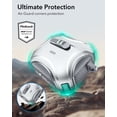 thumbnail image 4 of ESR Protection Case Compatible with AirPods Pro 3 Case (2025), Drop-Proof Lock & Easy Open, Cyber Series, Grey, 4 of 10