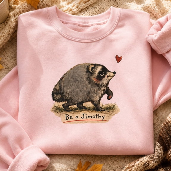 Funny Shirt, Be a Timothy Hedgehog Sweatshirt, Cute Woodland Animal Hoodie, Wholesome Encouragement T-Shirt, Animal Lover Gift