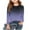 Purple, variant on Efsteb Girls' Long Sleeve Shirts Comfy Casual Cute Tops Gradient Color Loose Fashion Round Neck Dressy Casual Blouses Blouses (Army Green,4 Years)