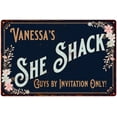 thumbnail image 1 of Vanessa's SHE SHACK Sign Metal Wall Decor 16 x 24 Matte Finish Metal 116240060198, 1 of 1