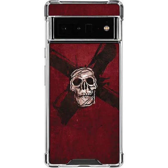 Skinit Skull & Bones Zombie X Google Pixel 6 Pro Clear Case