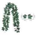 thumbnail image 2 of Autumn Wreaths For Table Decorations Artificial Maple Leaves Life-like Leaves, 2 of 6