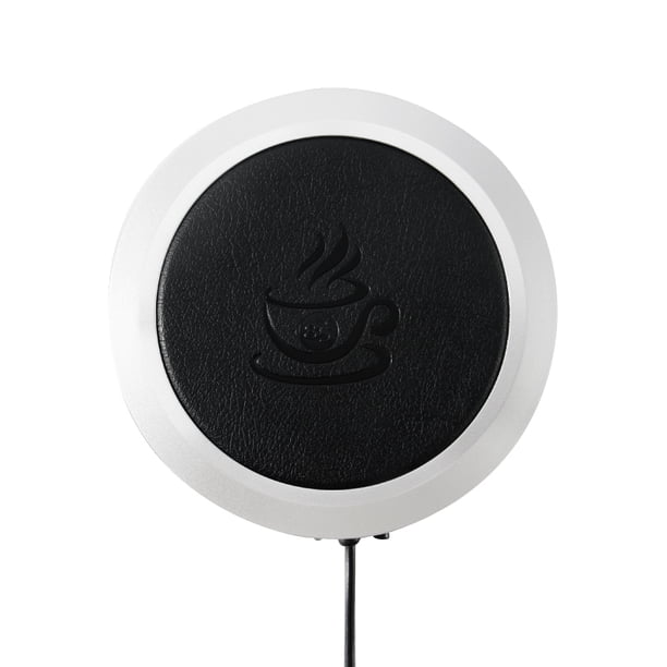 Posavasos de Calienta Tazas USB Alfombril Calentadora de Multifuncional para Mejor Idea de Regalo Calentador de Taza de Hogar Negro Macarena Posavasos USB Cup Warmer