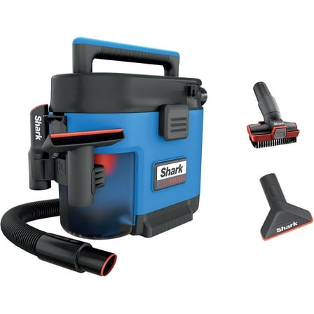 Restored Shark MessMaster Portable Wet and Dry Vacuum for Home, Shop, Garage, 1 Gallon, Corded (Refurbished)